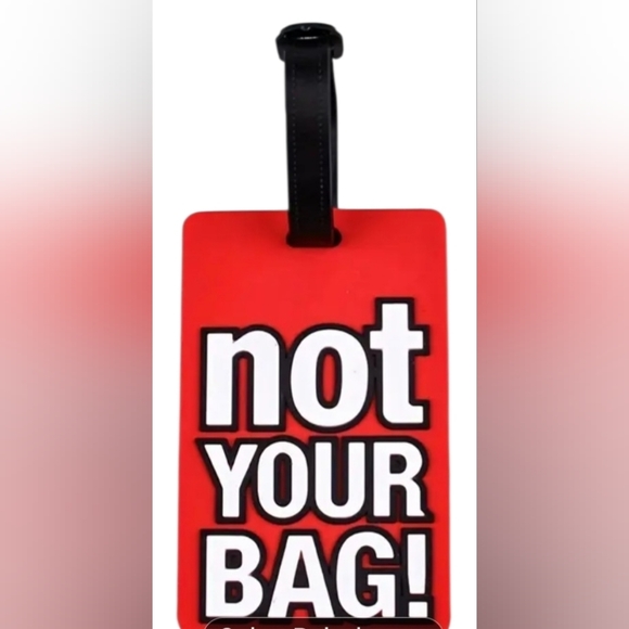 Luggage Tags 5 Pcs Mixed Tags "Put It Back, It's Mine! New - Picture 2 of 7